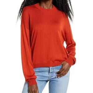 BP Crew Neck Balloon Sleeve Sweater Size Small